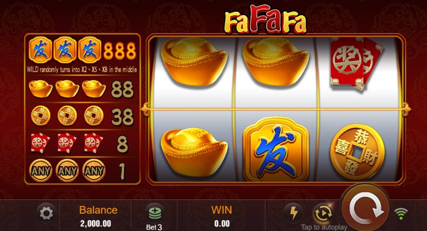 FaFaFa slot interface